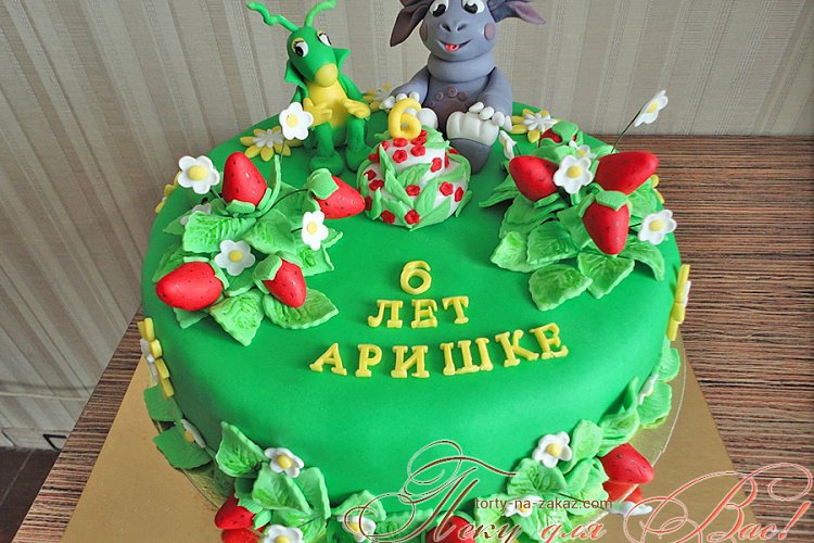 Детский торт Лунтик и Кузя