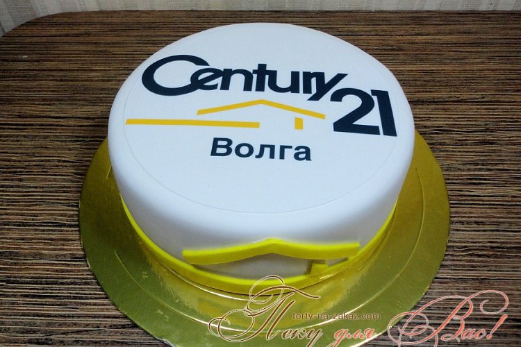Корпоративный торт для компании Century 21