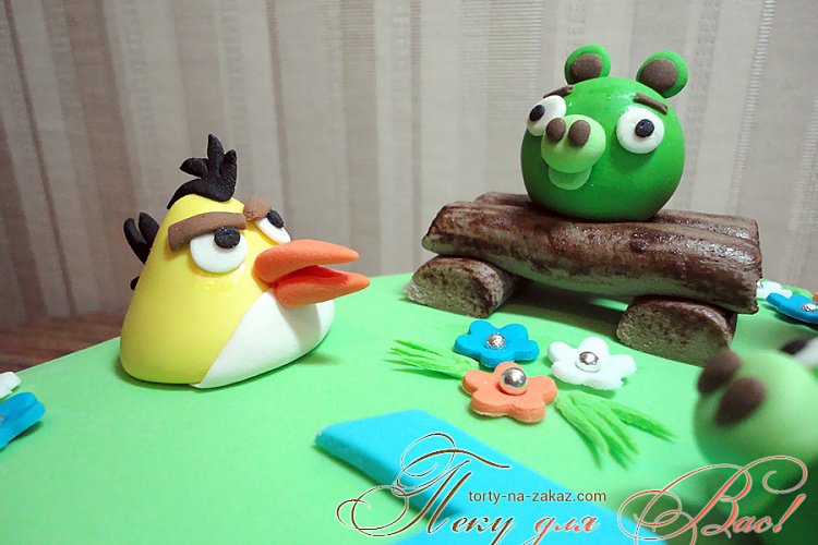 Торт Энгри Бердс (Angry Birds)