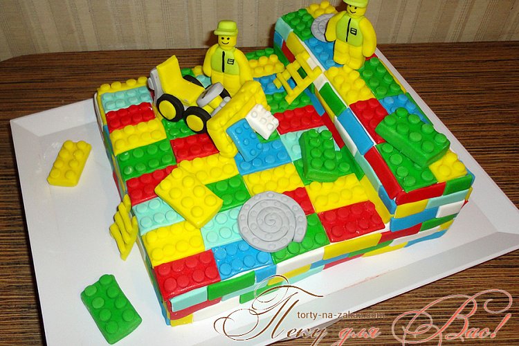 Детский торт - Лего